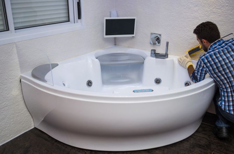 Modern Bathtub Installation