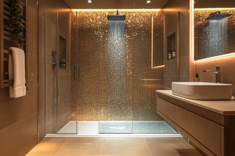 Spacious Shower Areas